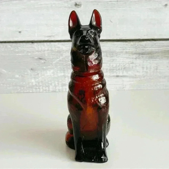 Vintage  Avon Noble Prince German Shepard Wild Country Aftershave 1970s Amber - Picture 6 of 12